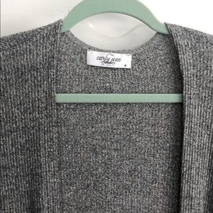 CJLA heathered grey kimono